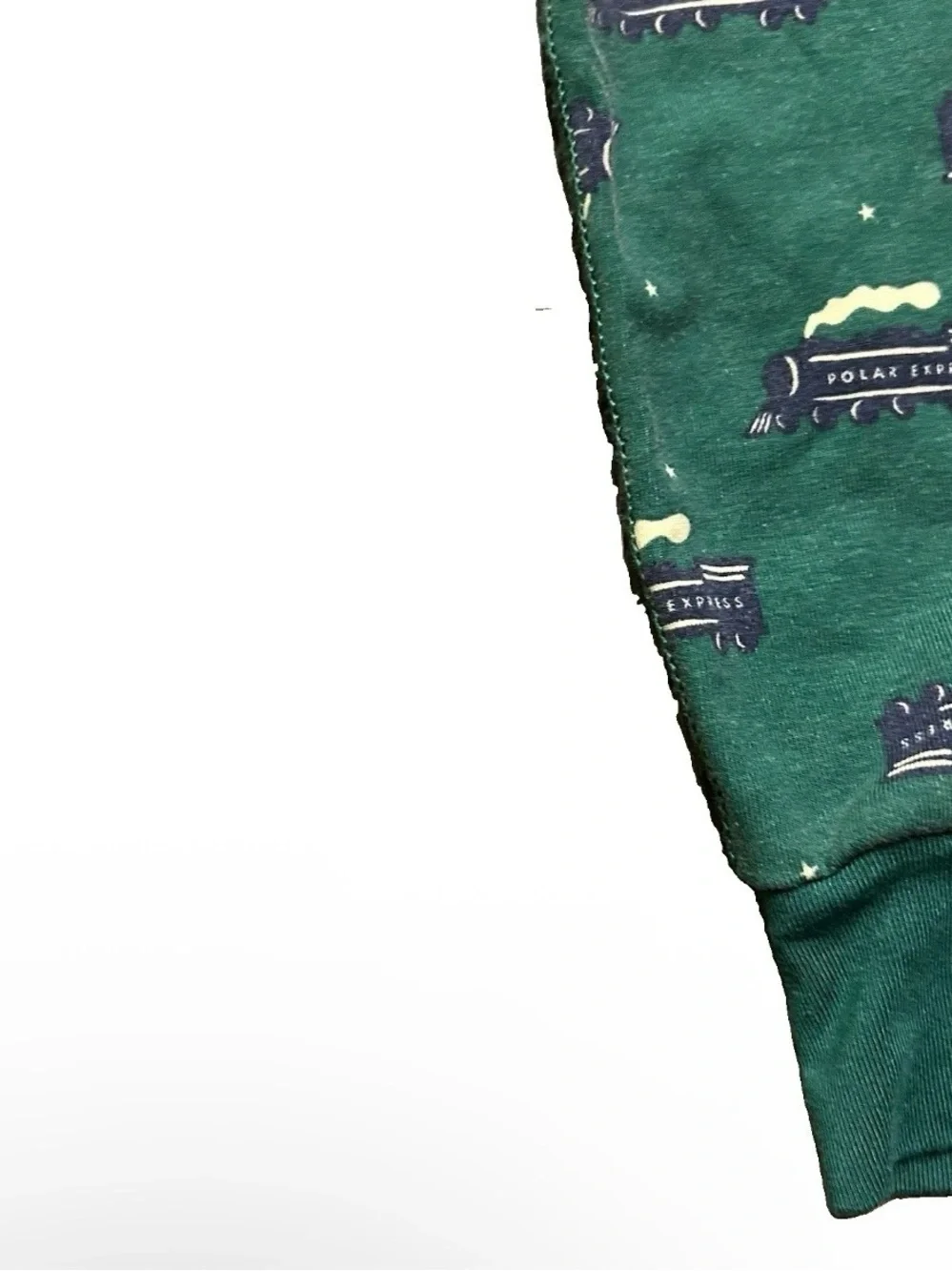 Toddler Hanna Andersson The Polar Express Christmas Pajamas Size 18-24 Months